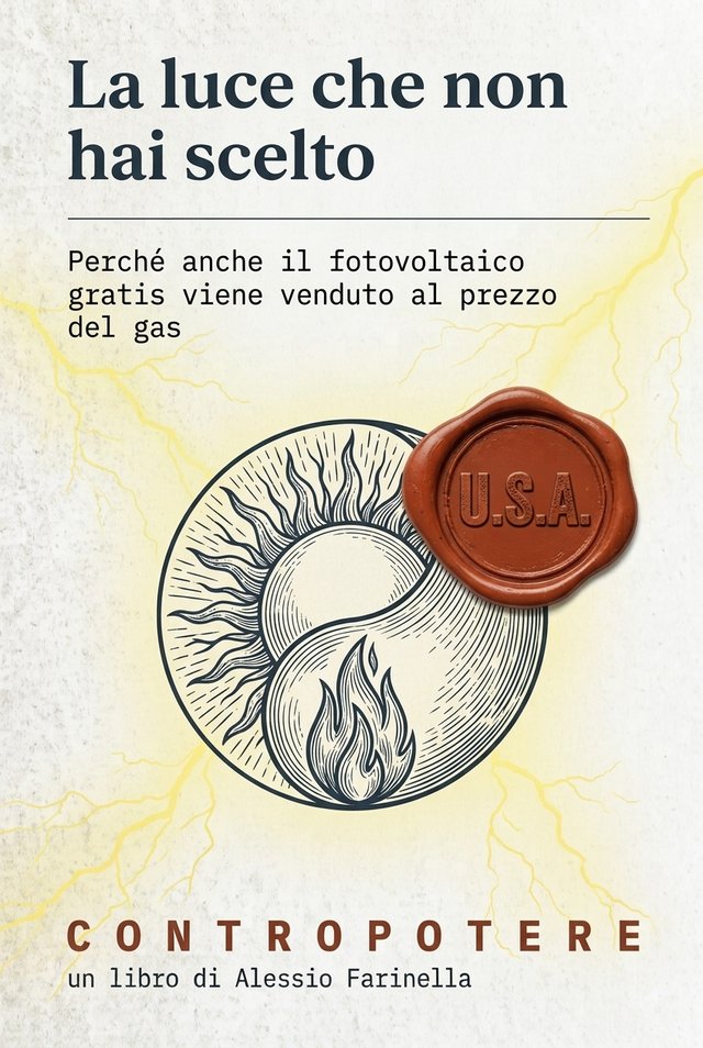 Copertina — La luce che non hai scelto