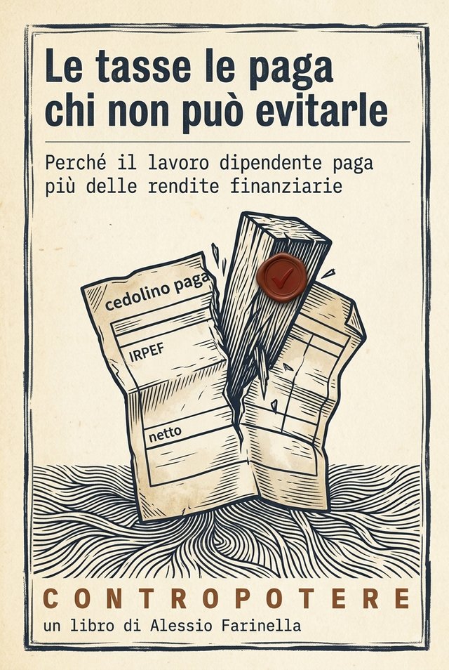 Copertina — Le tasse le paga chi non può evitarle